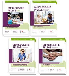 In vier Beiträgen bringt Medipolis in der Fachzeitschrift „Onkologische Pflege“ seine Expertise zum Kathetermanagement in der ambulanten Onkologie ein. (Bilder Copyright Fachzeitschrift „Onkologische Pflege“ | W. Zuckschwerdt Verlag GmbH) 